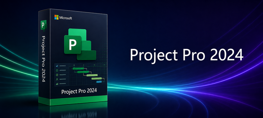 Instalace Project Pro 2024 z nabídky WinKey.cz